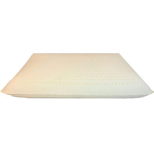  OrganicTextiles Premium All Natural Latex Low Profile Pillow. Low Height Latex Pillow for Sleeping Comfort (Firm)