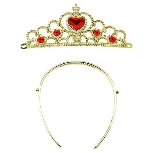  Orgrimmar Princess Dress Up Accessories Gloves Tiara Crown Wand Necklaces Presents for Kids Girls