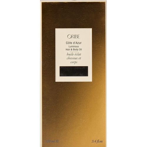  ORIBE Cote dAzur Luminous Hair & Body Oil, 3.4 Fl oz