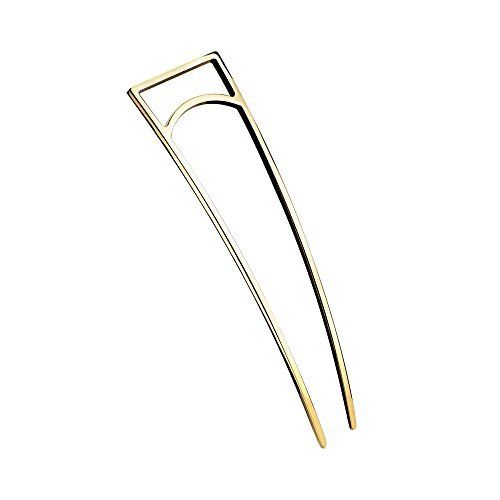  ORIBE Geometric Gold Plated Metal Hair Stick, 1.6 oz.