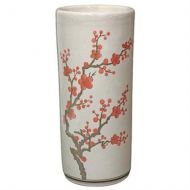 Oriental Furniture 18 Cherry Blossom Umbrella Stand