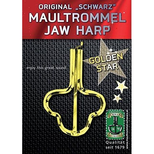  [아마존베스트]Orig. Schwarz Original Schwarz Jew s Harp Golden Star 82 MM, No 15