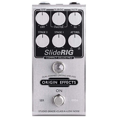  Origin Effects SR-CD- MK2 SlideRIG Compact Deluxe MK2 Compressor Pedal