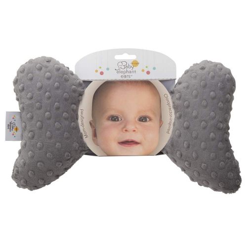  Original Baby Elephant Ears Baby Elephant Ears head Support Pillow - Grey Minky Luxe