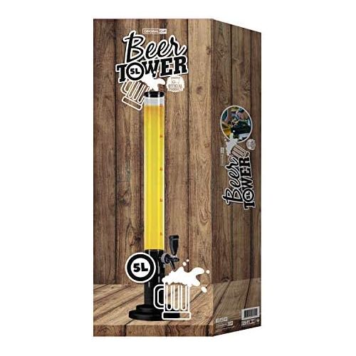  [아마존베스트]Giant Beer Tower | XL Beer Filler | Premium Quality | 5 L | Large Drinks Bench | Large Capacity | Bar | Home Party | Created and Developed by OriginalCup