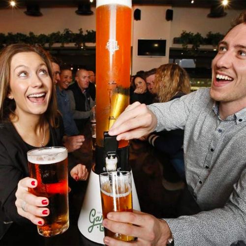  [아마존베스트]Giant Beer Tower | XL Beer Filler | Premium Quality | 5 L | Large Drinks Bench | Large Capacity | Bar | Home Party | Created and Developed by OriginalCup