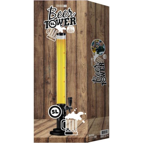  [아마존베스트]Giant Beer Tower | XL Beer Filler | Premium Quality | 5 L | Large Drinks Bench | Large Capacity | Bar | Home Party | Created and Developed by OriginalCup