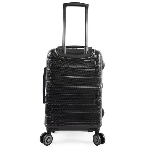  Original Penguin ORIGINAL PENGUIN Crimson 21 Hardside Carry-on Spinner Luggage, Black