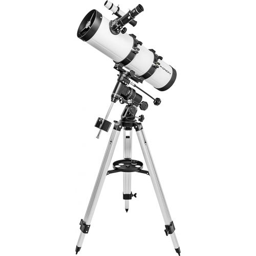  Orion Observer 134mm Equatorial Reflector Telescope for Astronomy Beginners to Intermediate. Portable Yet Sturdy for Adult & Family Stargazing