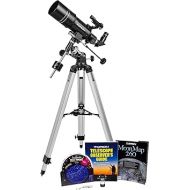 Orion Observer 80ST 80mm Equatorial Refractor Telescope Kit for Adults & Families - Compact Telescope Kit for Beginners with Eyepieces and Accessories