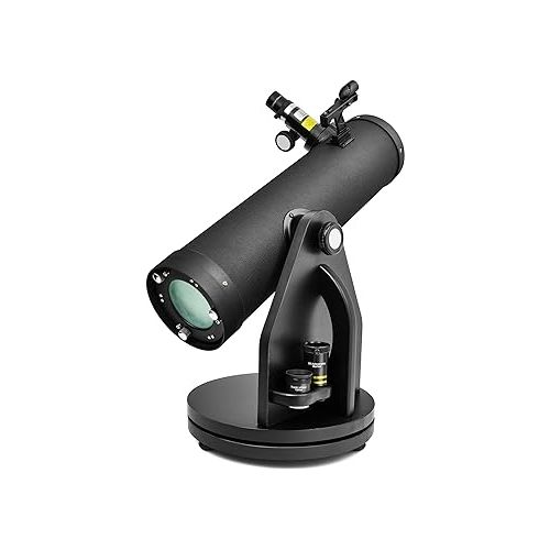  Orion SkyScanner BL102mm Tabletop Reflector Telescope for Adults & Families - Small But Powerful Portable Telescope for Astronomy Beginners