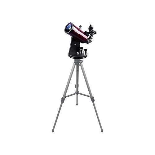  Orion StarMax 90mm TableTop Maksutov-Cassegrain Telescope Small But Powerful Portable Telescope for Adult & Family Stargazing of Moon, Planets & More