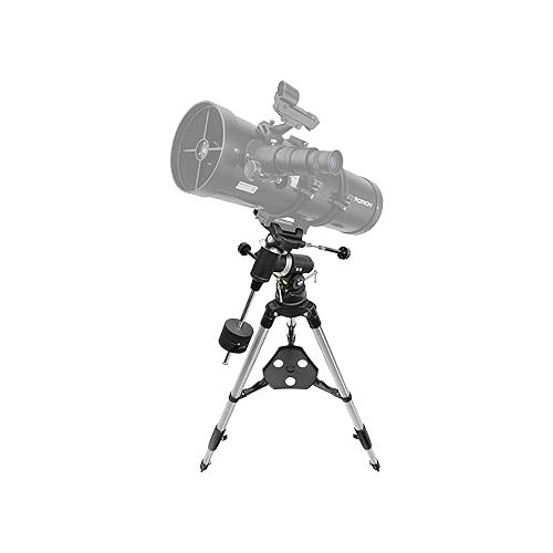  Orion EQ-13 Equatorial Telescope Mount and Tripod - A Sturdy Mount Providing Robust Equatorial Support for Small- and Medium-Sized Telescopes