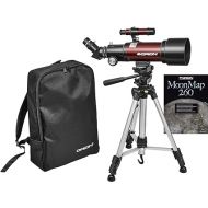 Orion GoScope III 70mm Refractor Travel Telescope for Kids & Adults - Portable Telescope for Astronomy Beginners with Backpack, Tripod, and MoonMap