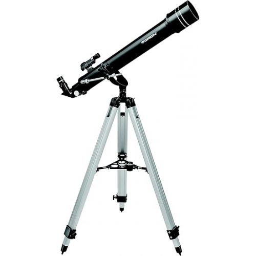  Orion Observer II 70mm Altazimuth Refractor Telescope Kit for Beginner Stargazing - Ideal First Telescope Kit with Eyepieces, Tripod and MoonMap
