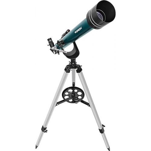  Orion Observer II 60mm Altazimuth Refractor Telescope for Kids & Young Adults - Ideal First Telescope Astronomy Gift Includes Eyepieces & MoonMap