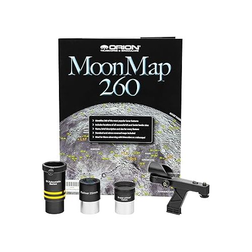  Orion SkyScanner BL102mm Tabletop Reflector Telescope Kit for Adults & Families - Compact, Portable Telescope Kit with Eyepieces, Moon Filter & More