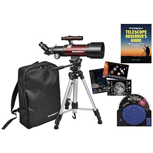  Orion GoScope III 70mm Refractor Travel Telescope Kit