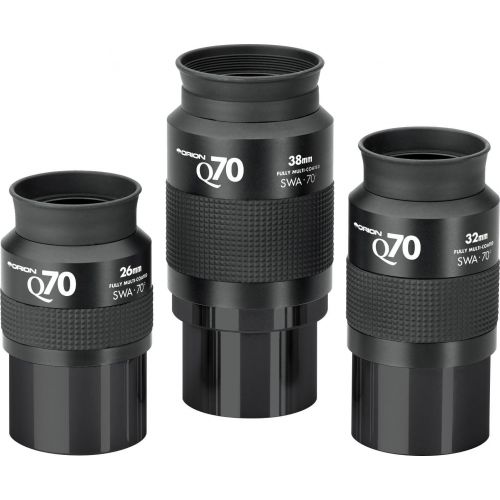  26mm 32mm 38mm Set of Orion Q70 Eyepieces