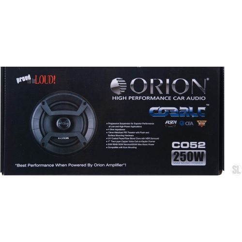  ORION Orion CO693 6x9 3-Way Cobalt Series Coaxial Car Speakers