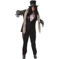 Orion Costumes Mens Alice Cooper Rock Star Heavy Metal Fancy Dress Costume Black