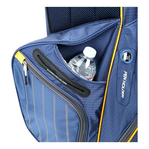  Orlimar SRX 14.9 Golf Stand Bag, Lightweight with 14-Way Top Dividers, 6 Pockets, Hydration Compartment, Padded Double Carry Strap, Rain Hood Cover