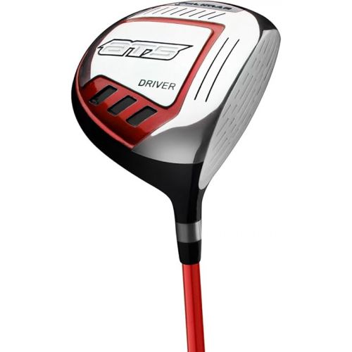  Orlimar Golf ATS Junior Boy's Golf Set with Bag, Right and Left Hand, Ages 9-12, Red/Black (5 Clubs)