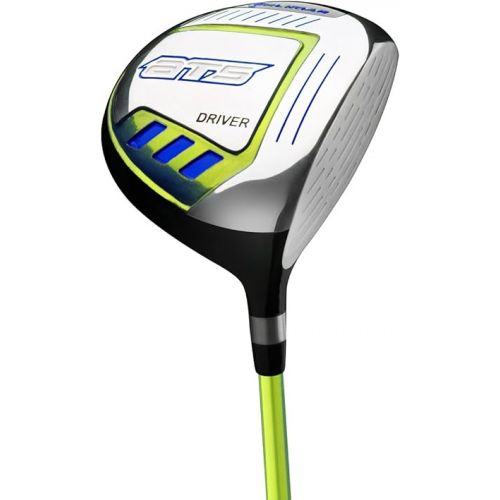  Orlimar Golf ATS Junior Boy's Golf Set with Bag, Right and Left Hand, Ages 3-5, Lime/Blue (3 Clubs)