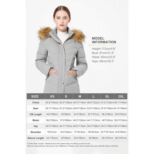  [아마존 핫딜] [아마존핫딜]Orolay Womens Thickened Down Jacket Puffer Coat with Hood