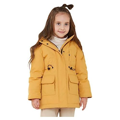 Orolay Girls Thickened Down Jacket Boys Packable Winter Coat Hooded Puffer Jacket
