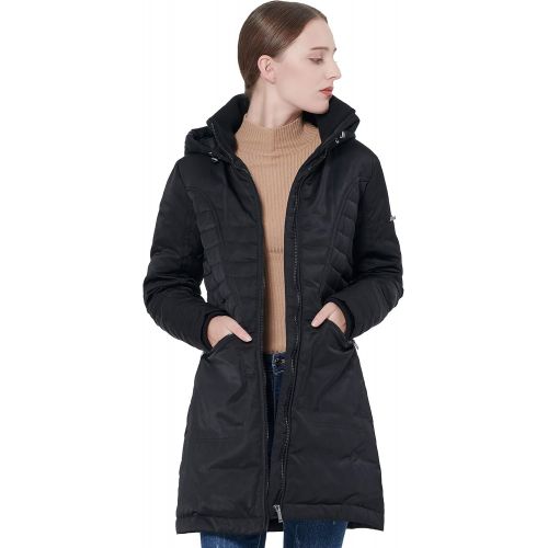  Orolay Womens Puffer Thickened Down Jacket Winter Hooded Coat