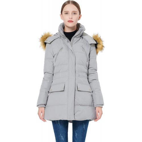  Orolay Womens Thickened Down Jacket Winter Coat Black