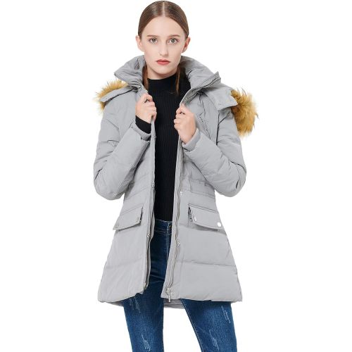  Orolay Womens Thickened Down Jacket Winter Coat Black