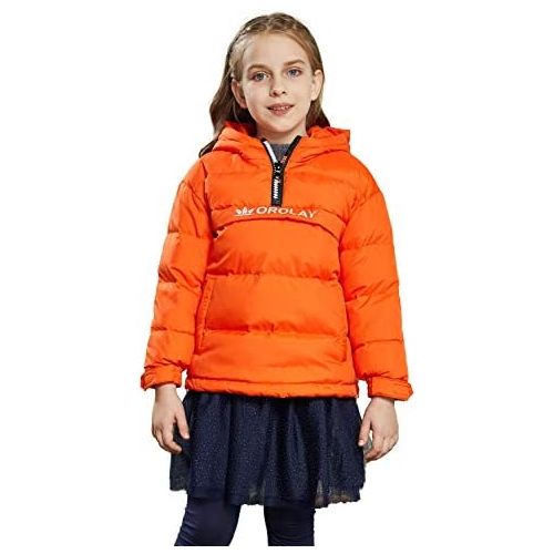  Orolay Girls Packable Down Jacket Boys Winter Coat Hooded Puffer Jackets