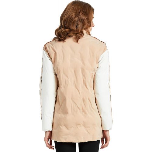  Orolay Women’s Warm Split Joint Down Jacket Winter Coat Stand Collar