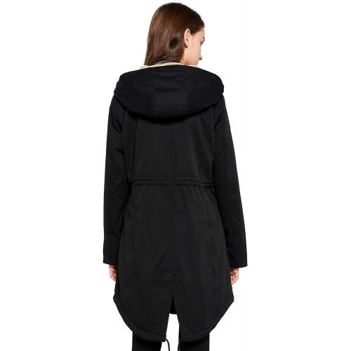  Orolay Womens Thicken Fleece Lined Parka Winter Coat Hooded Jacket with Pockets
