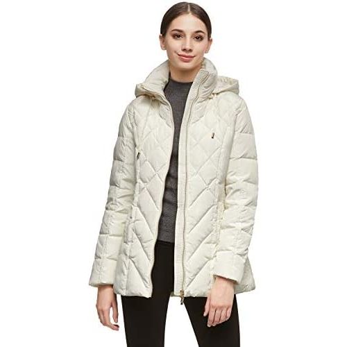  Orolay Womens Thickened Puffer Down Jacket Hooded Coat