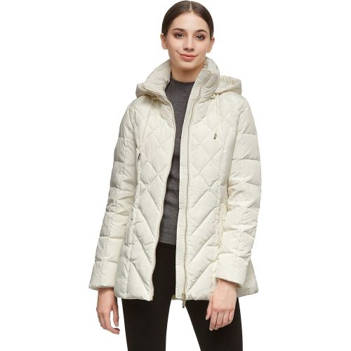  Orolay Womens Thickened Puffer Down Jacket Hooded Coat