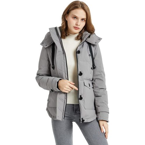  Orolay Womens Hooded Down Jacket Winter Coat Puffer Jacket with Pockets