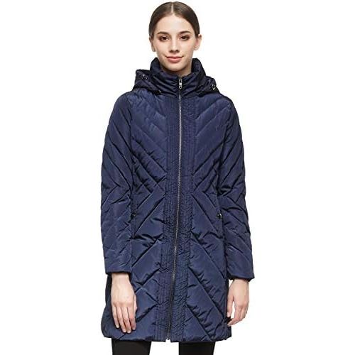  Orolay Womens Down Jacket Winter Removable Hooded Coat