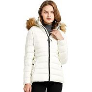 Orolay Womens Light Down Jacket Slim Winter Coat Windproof Hooded Puffer Jacket