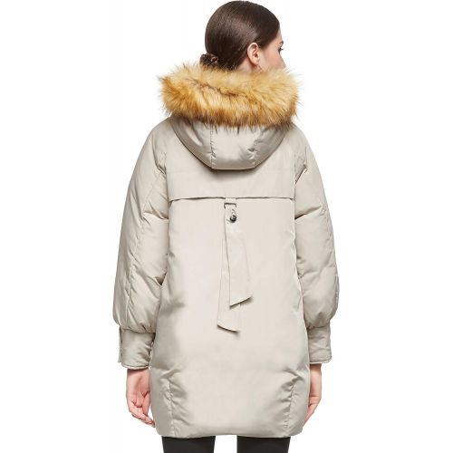  Orolay Womens Thickened Down Jacket Winter Coat Hooded Parka with Big Pockets