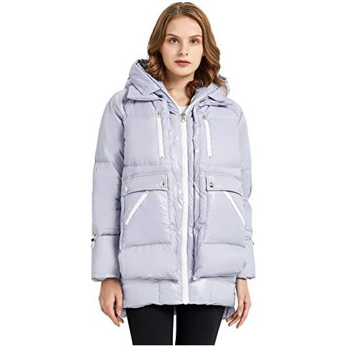  Orolay Women’s Fleece Down Coat Thickened Winter Puffer Down Jacket