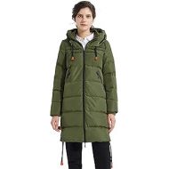 Orolay Womens Thickened Winter Down Coat Drawstring Hooded Puffer Jacket