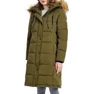 Orolay Womens Down Jacket Winter Long Coat Windproof Puffer Jacket with Fur Hood
