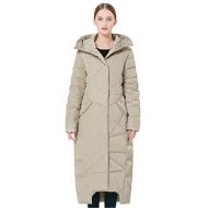 Orolay Womens Puffer Down Coat Winter Maxi Jacket with Hood