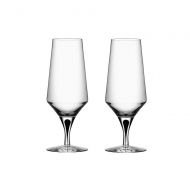 Orrefors 6410005 Metropol Beer Glass (Set of 2), Clear