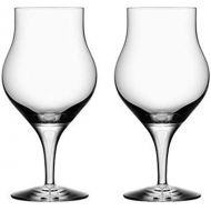 Orrefors Intermezzo Satin 8.6 Ounce Snifter Glass, Set of 2