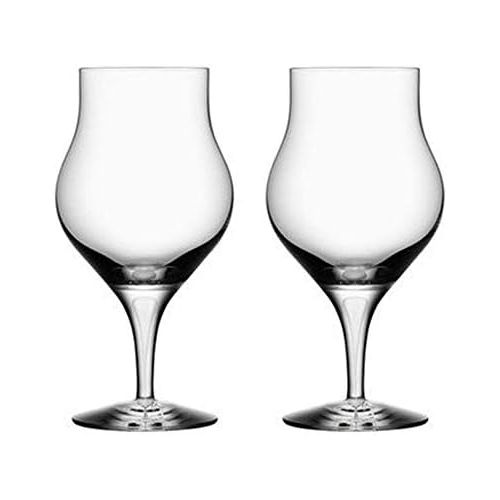  Orrefors Intermezzo Satin 8.6 Ounce Snifter Glass, Set of 2