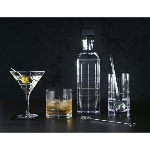  Orrefors Street Martini Glass Pair